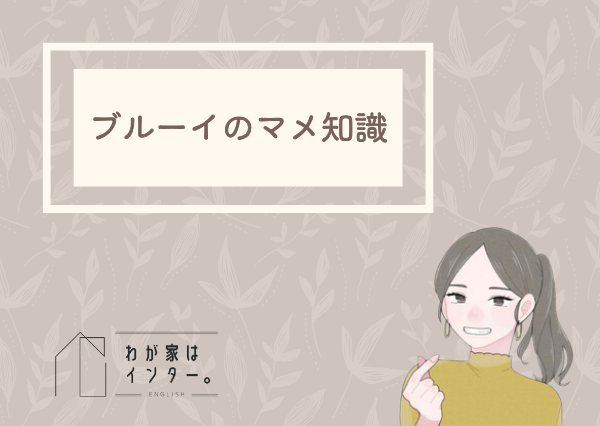 ブルーイ アニメ 英語